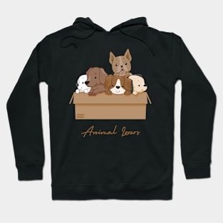 animals lovers cats dogs pets Hoodie